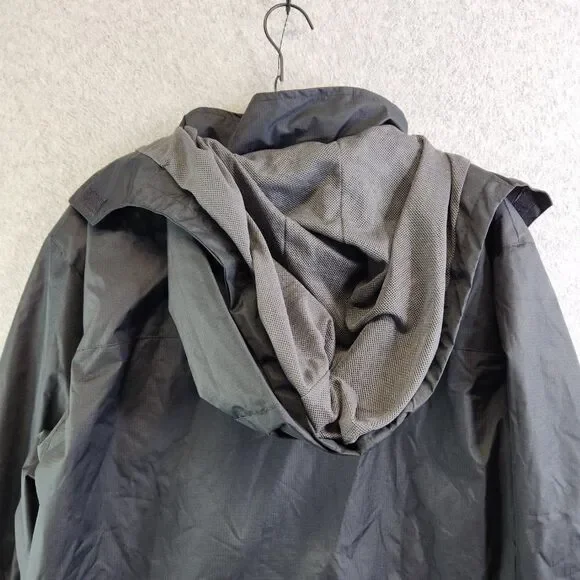 Tezo Ski Jacket Mens M Black Focus On Waterproof Windproof Durable Breathable - Picture 9 of 16